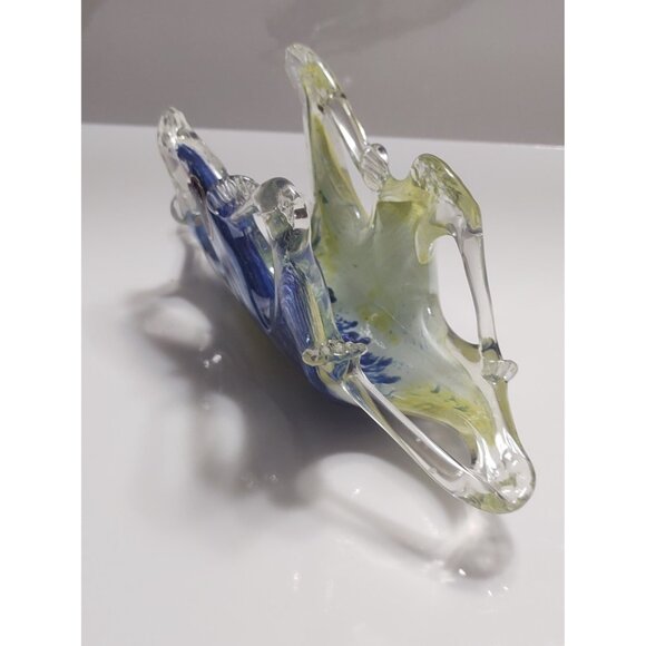 Vintage Lavorazione Arte Murano Hand Blown Glass Napkin holder - Picture 2 of 12